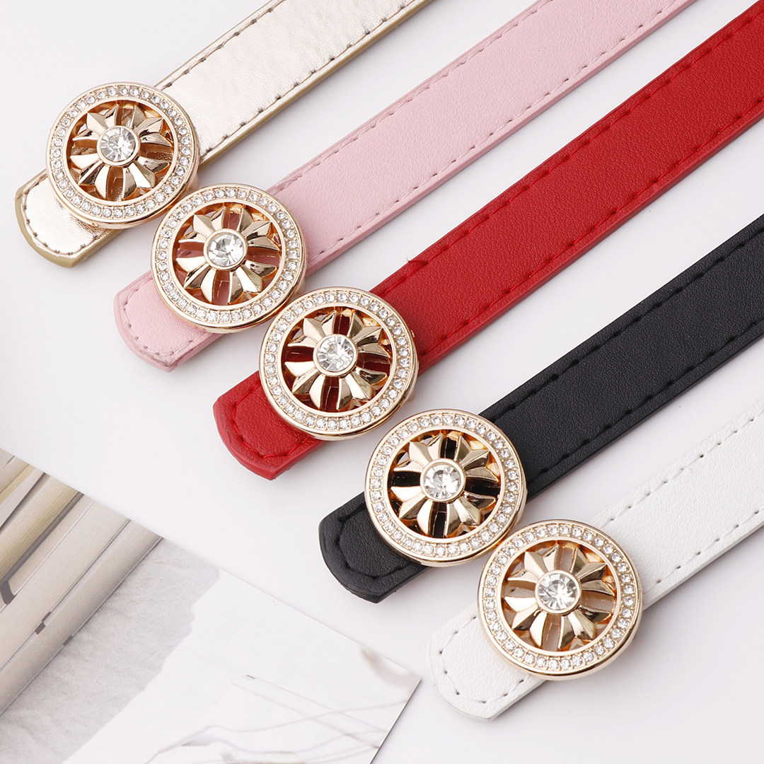 新款皮带ins时来运转本命裤带时装腰带女装装饰腰带