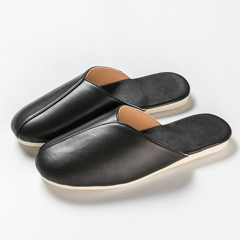 拖鞋家用手工四季男女室内家居防滑木地板居家居家鞋