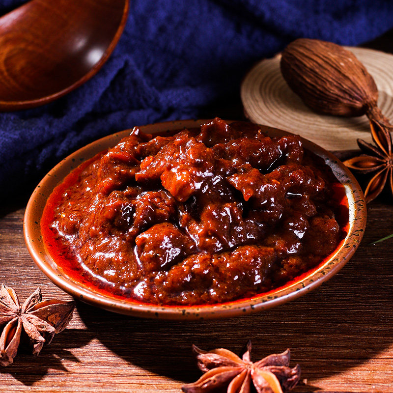 肉酱金菜地面牛特产马鞍山安徽酱菜黄池辣酱类调料