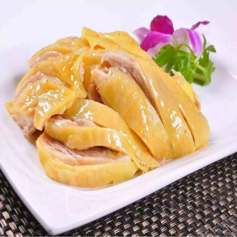 广东正宗盐焗鸡整只特产原味白切鸡即食熟食1100g整鸡
