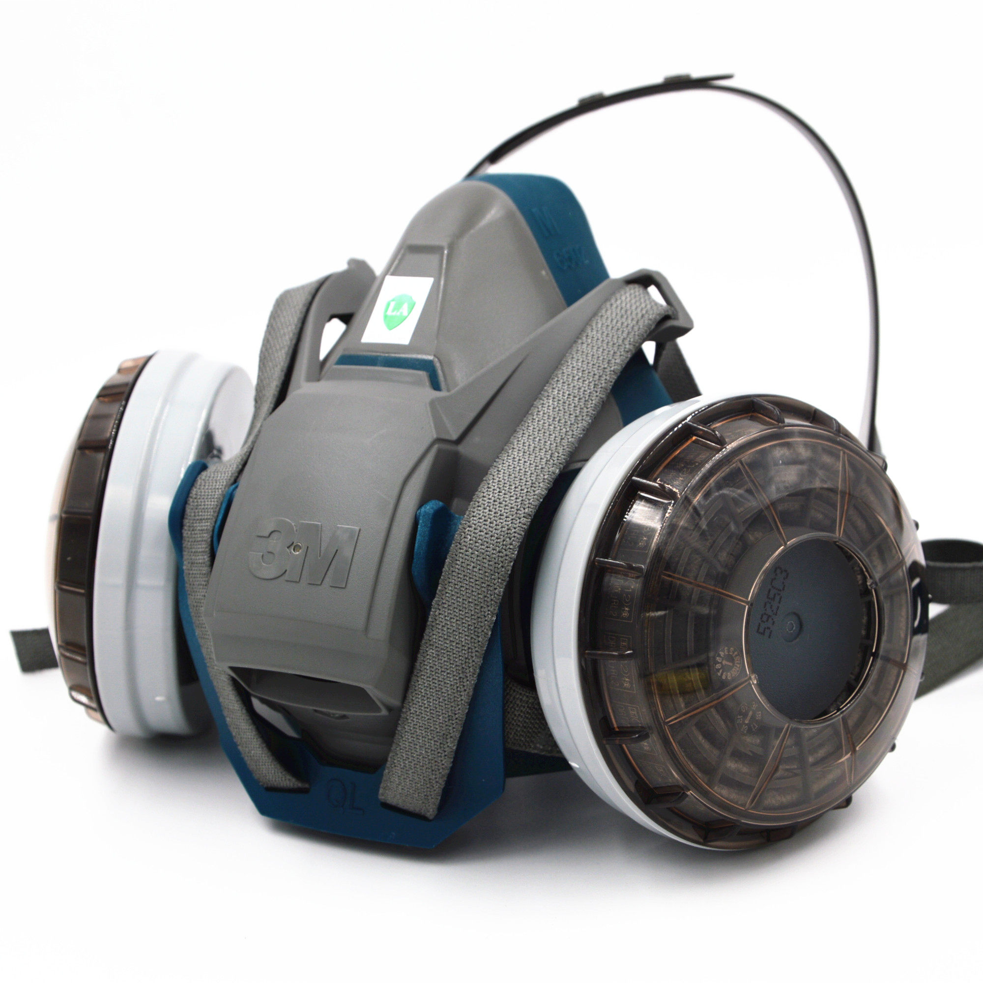 3m6502快面具滤芯可水洗再生主防电焊烟船厂打磨石材加工装修粉尘