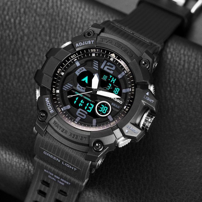 2021新款卡修漫威联名电子表学生运动防水特种兵手表国产腕表