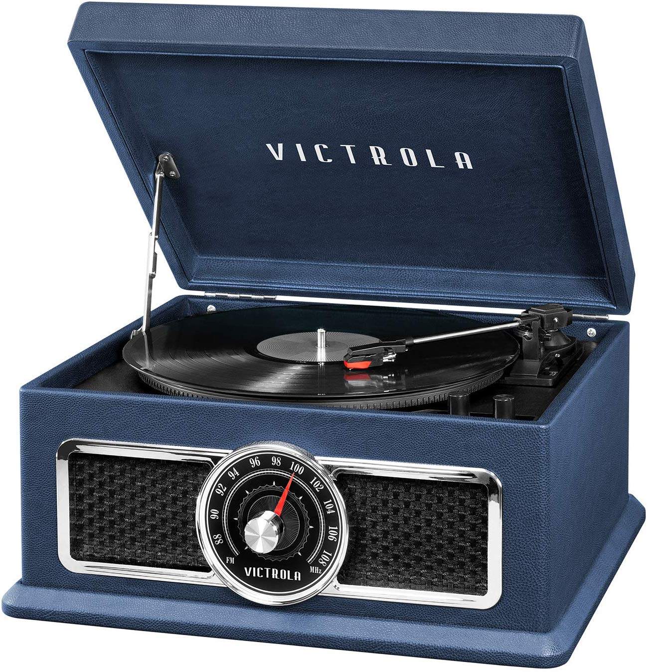 victrola怀旧广场蓝牙黑胶唱片机收音机播放器德国代购其它电脑周边