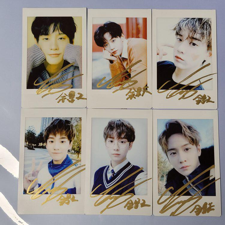 创造照片拍立得3寸签名亲笔拍照自拍景天余景天文化