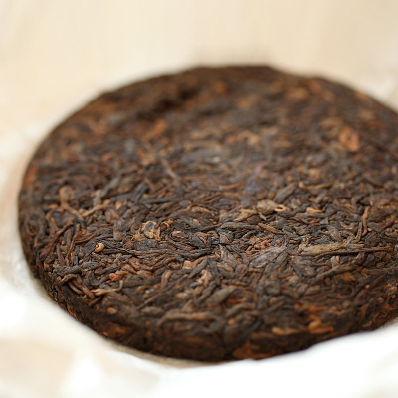 熟普茶饼云南南荣瑞祥景迈200克纯料茶叶熟茶普洱
