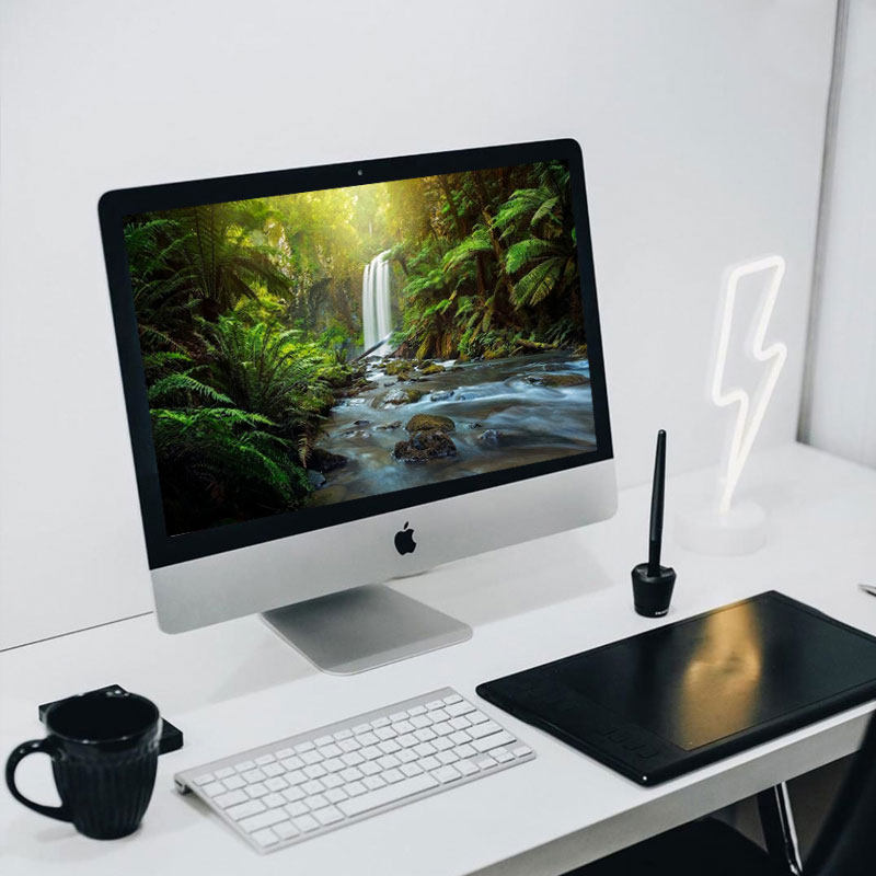 apple苹果一体机电脑215imac英寸超薄设计游戏一体机