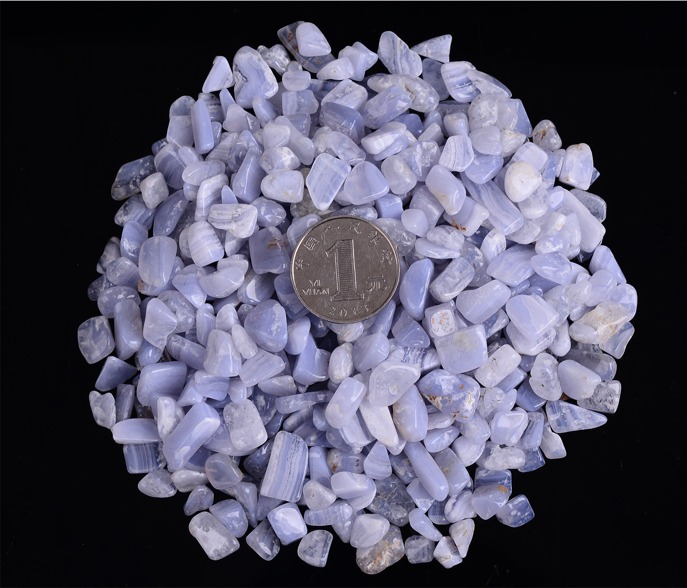 消磁碎石天然水晶磁石水晶海蓝宝青金橄榄石天河石其他diy饰品配件