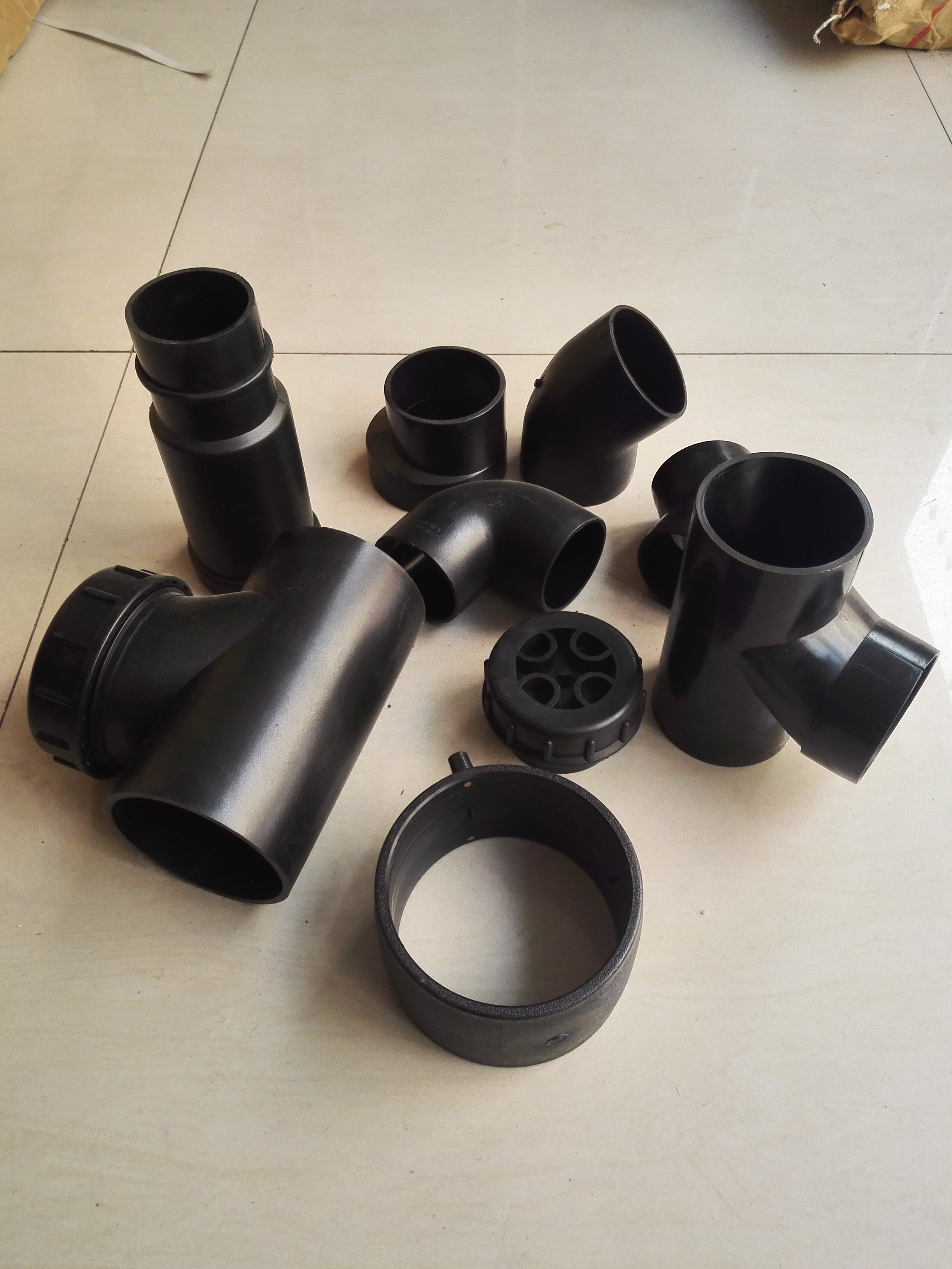 虹吸管件排水排水管pe厂家直销hdpe同层虹吸管pe管