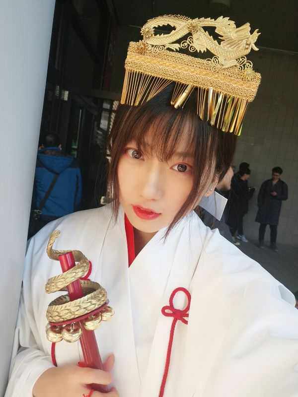 咿妖你的名字宫水三叶cos日本正统女服和服千早cosplay女装