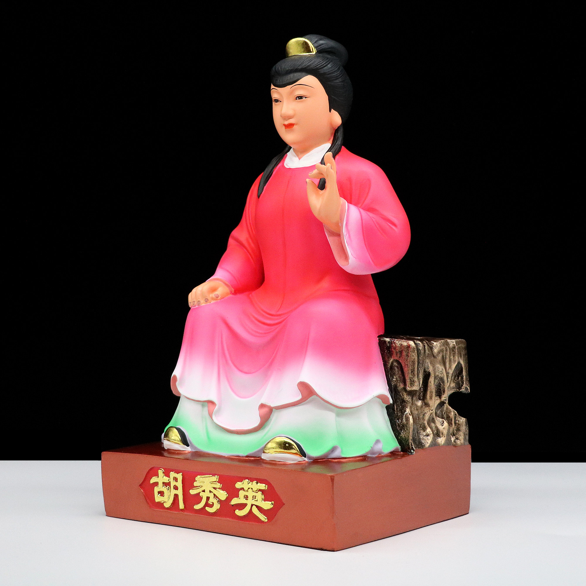 胡秀英秀英包邮树脂娘娘大姑娘神像家用工艺品桌面装饰摆件