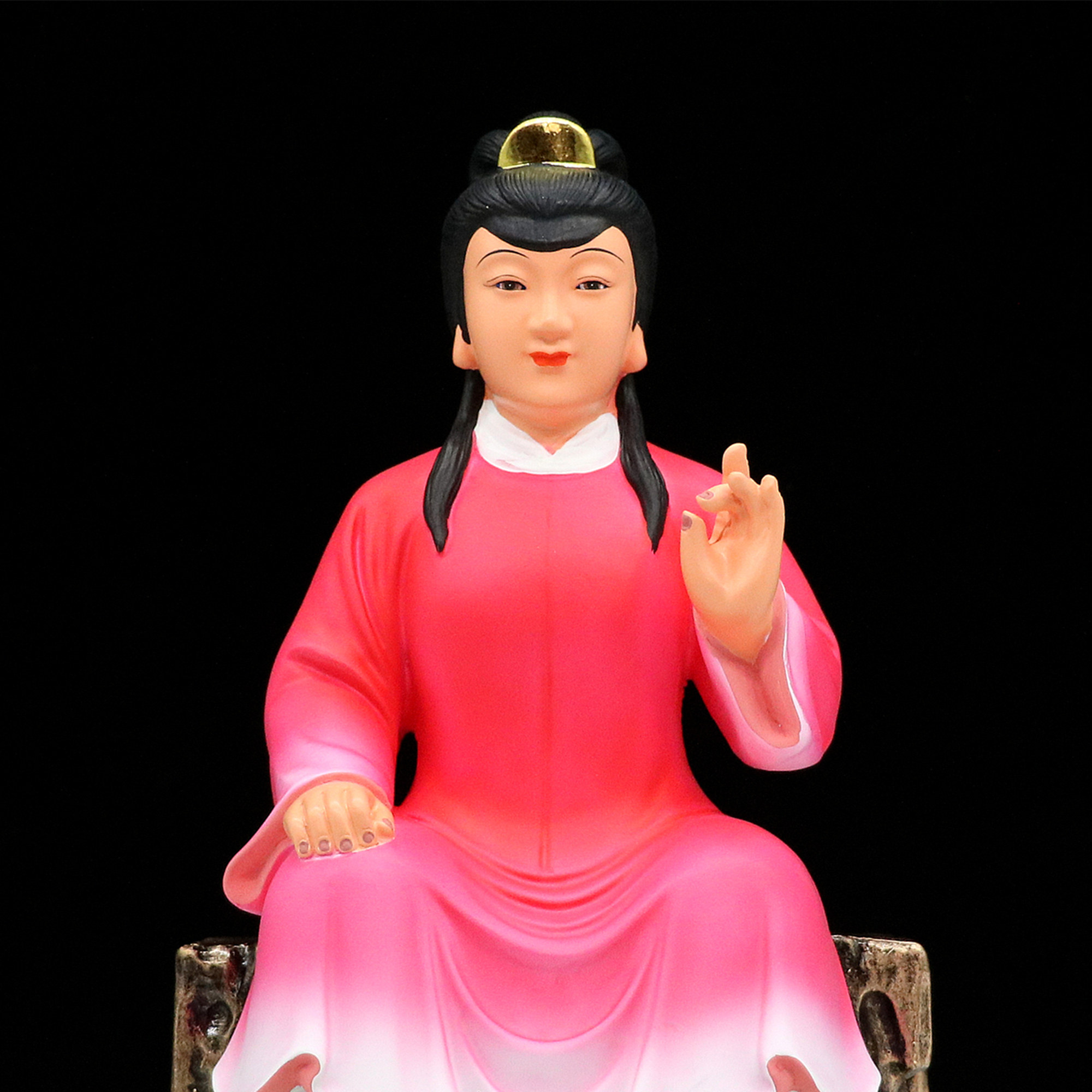 胡秀英秀英包邮树脂娘娘大姑娘神像家用工艺品桌面装饰摆件