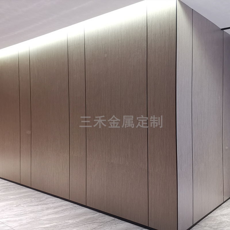 饰线竹木纤维科定uv饰面墙板金属收口线 4mm护墙板铝