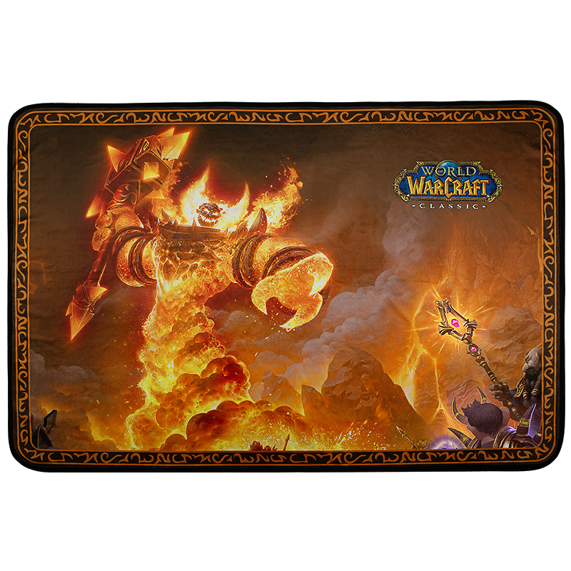 blizzard暴雪周边魔兽世界经典怀旧服拉格纳罗斯大螺丝盖毯空调
