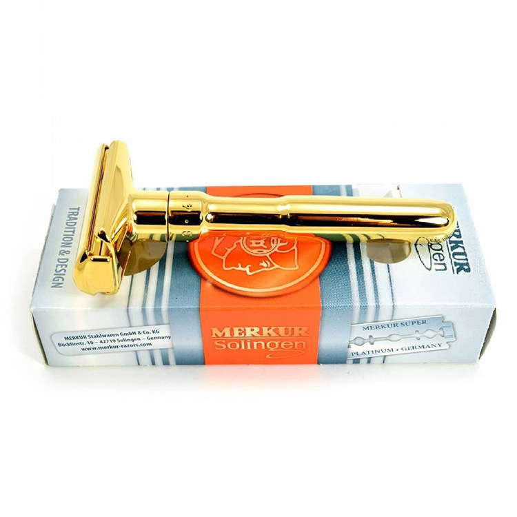 merkur德国默克futur未来可调剃须间隙双刃安全剃须刀