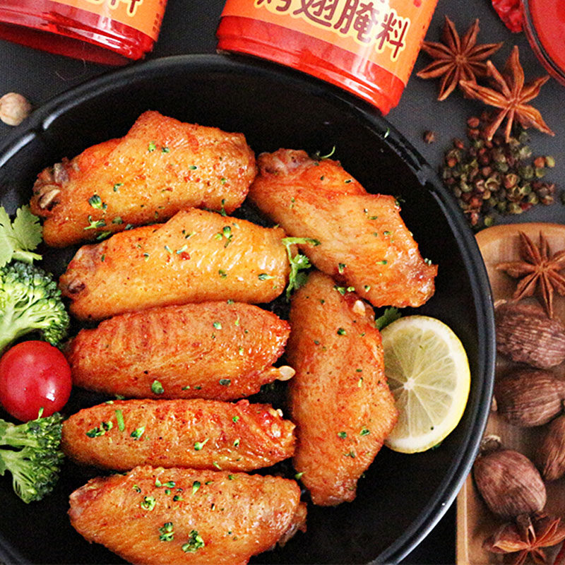 鸡翅嘉吉经典翅中奥尔良腌制冷冻半成品烤翅烧烤生鸡翅