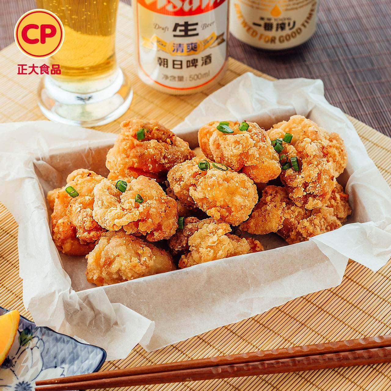 鸡块唐扬正大日式无骨炸鸡1kg半成品油炸小吃鸡熟食