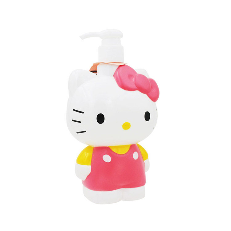 hellokitty植物精纯清爽洗沐二合一500ml卡通型无泪沐浴露