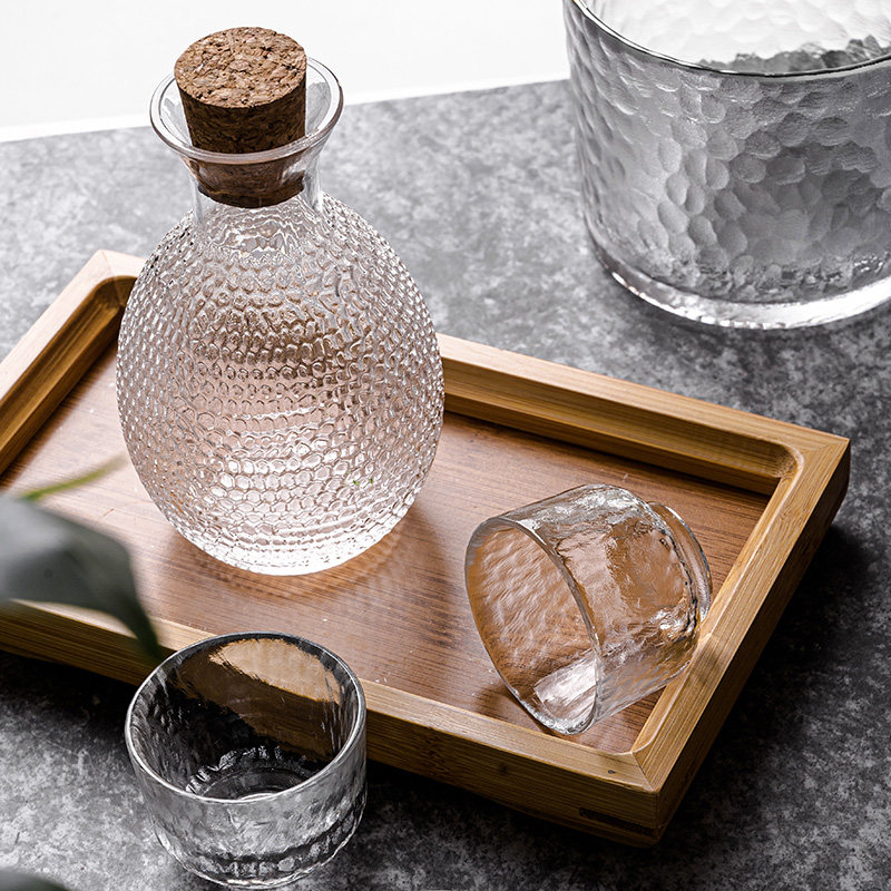 酒杯玻璃日式酒具清酒烧酒酒壶果酒梅子子白家用酒壶