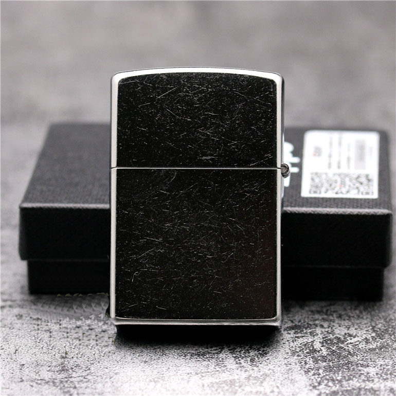 美国正品zippo芝宝打火机惊喜贴章29555金库开盖zippo