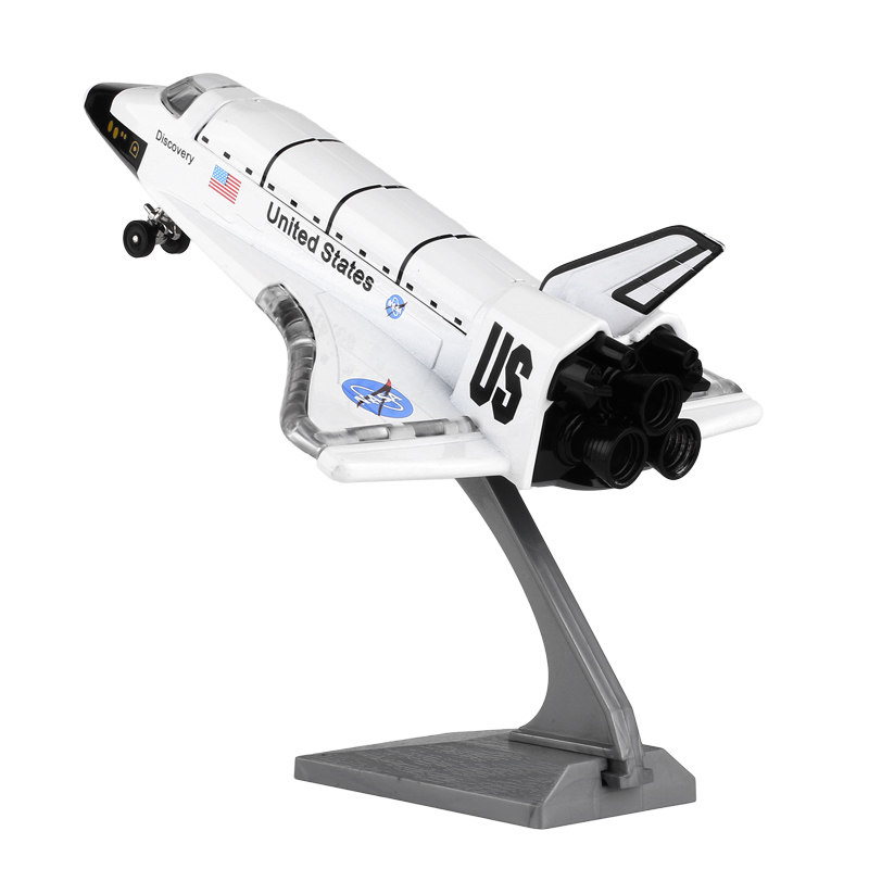 合金航天飞机太空穿梭机宇宙飞船载人火箭模型回力仿真飞机模型
