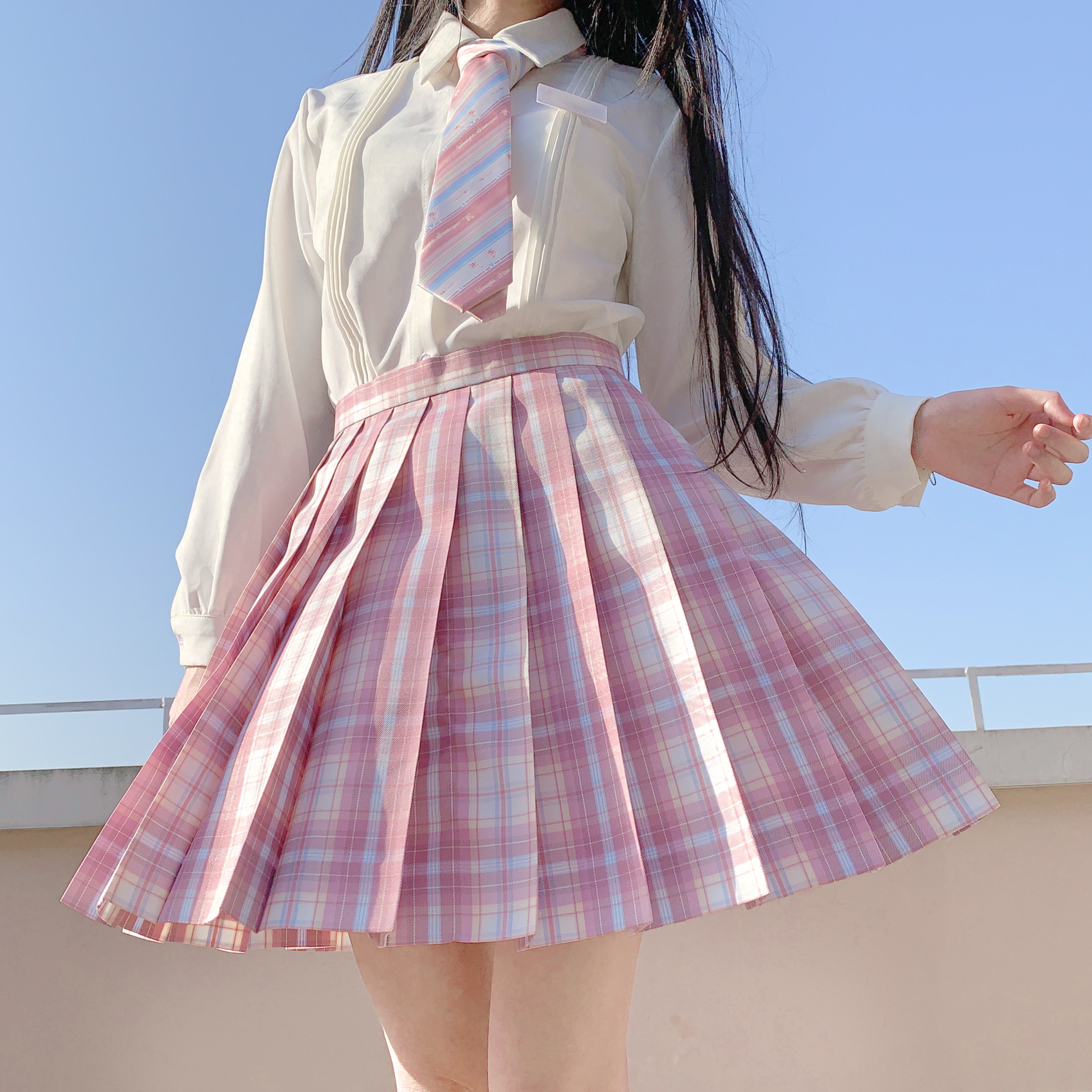 池鱼jk制服锦瑟配套小物dk领带学院夏季jk