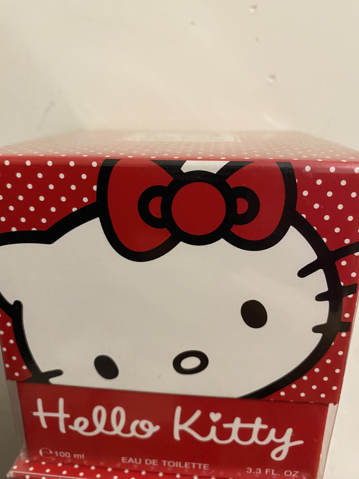 鄙视假货法国国产hellokitty凯蒂猫限量款女100ml香水