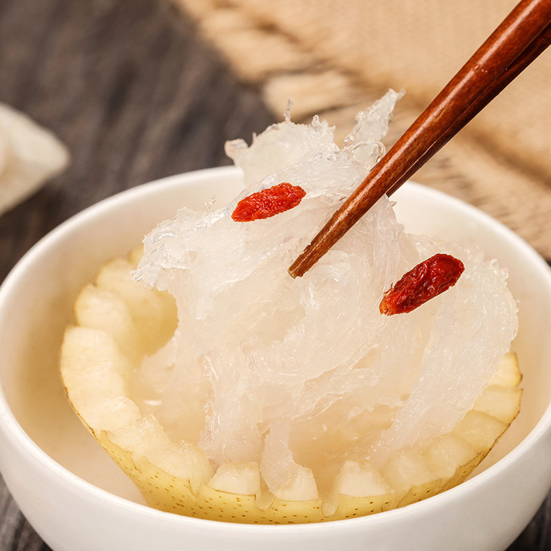 蔡府燕窝正品孕妇滋补品干燕窝印尼进口溯源码金丝燕三角燕盏100g