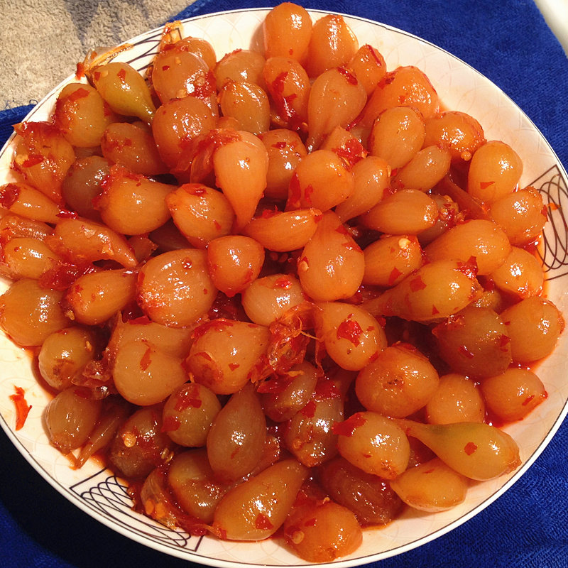 藠头云南特产农家传统风味老坛腌藠头小葱腌菜其它