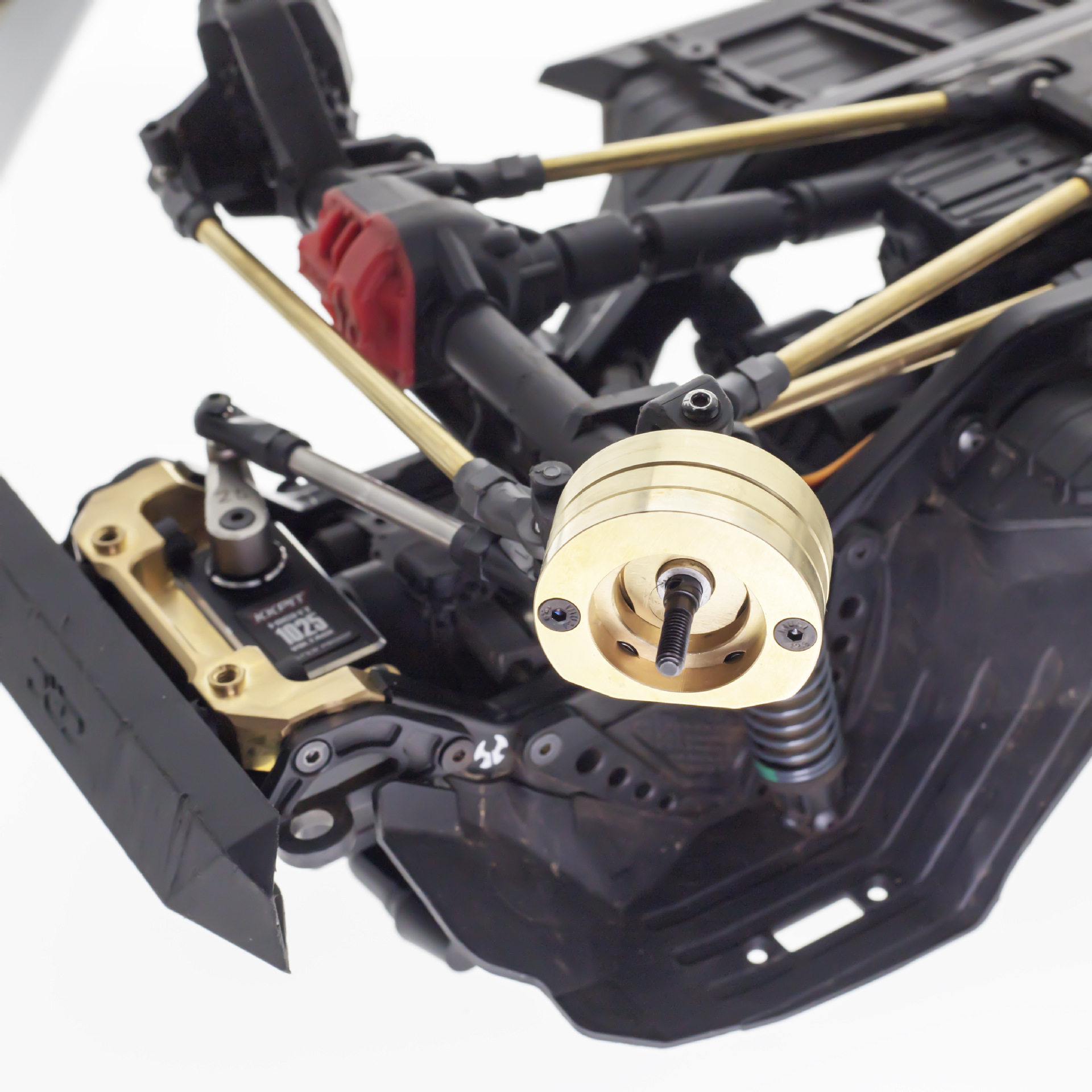 配重axialcaprautbscx10三代axi03007通用黄铜桥边四驱车零配件