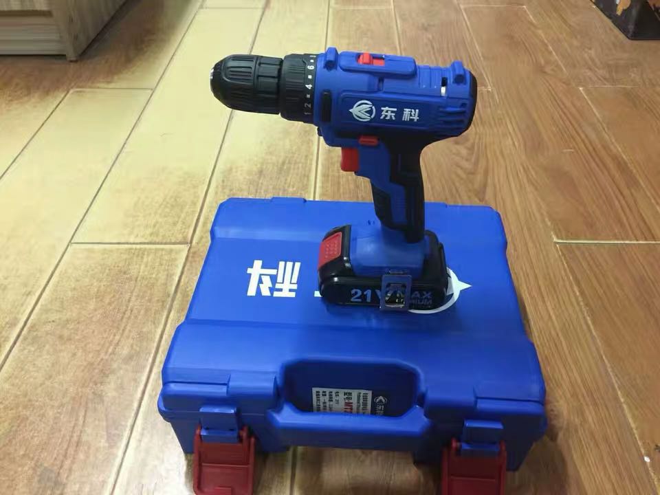 南通东科 12v 21v无刷电机多功能家用充电钻锂电池电钻起子螺丝