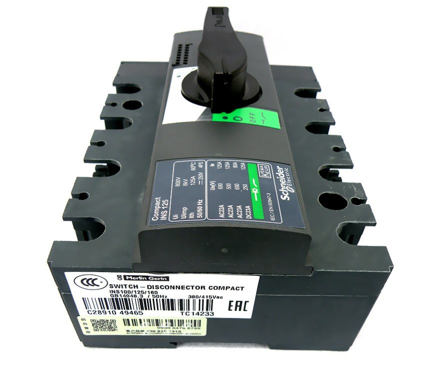 施耐德4p隔离负荷开关ins403p63a630a低压断路器