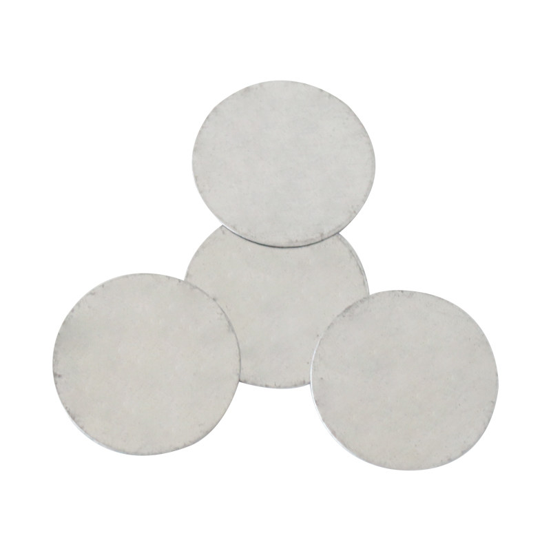 铁片镀锌小圆圆片工地外墙定位专配磁铁小薄垫圈