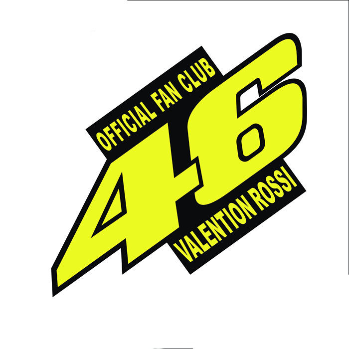 鬼火火电摩托黄龙贴纸改装个性装饰赛车46号贴纸