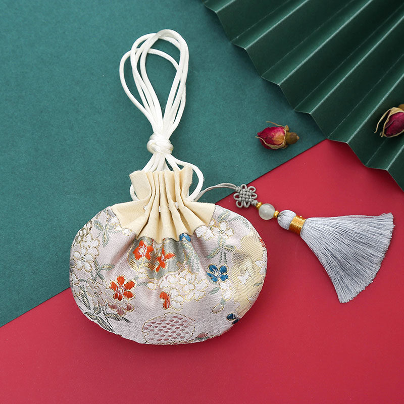 香包香囊空袋挂脖随身古风刺绣荷包空香囊包空袋小香囊袋子装中药