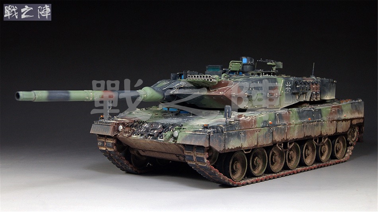 战之模型成品代工德国2a7主战坦克mengts-027坦克