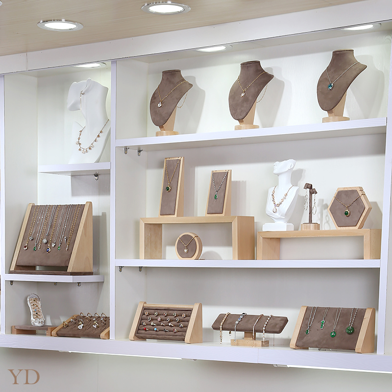 道具展示架首饰耳饰戒指项链店铺专用陈列柜台首饰展示架
