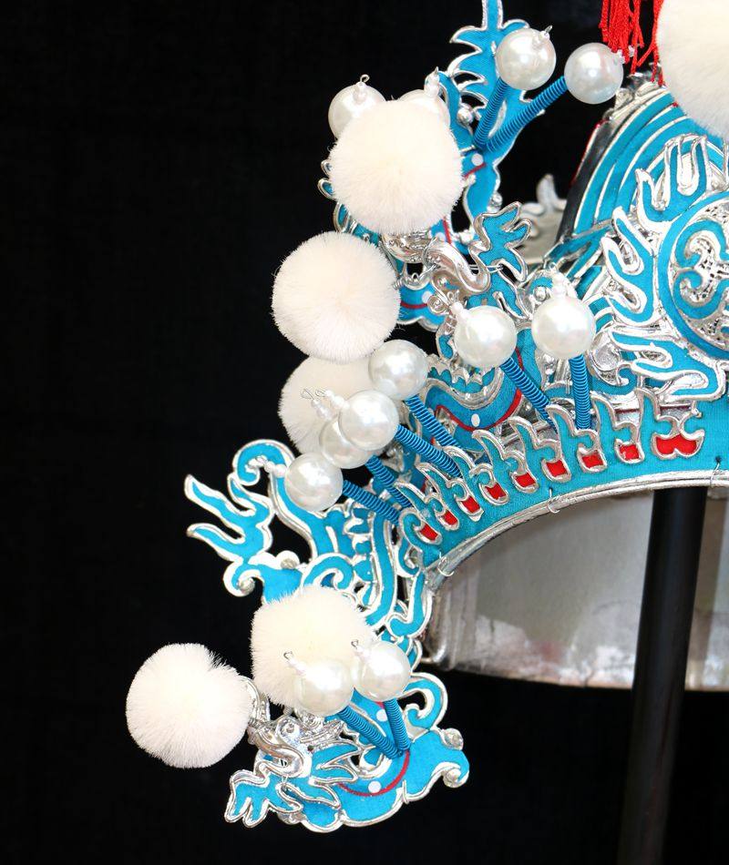 梨园小王京剧太子紫金金冠戏剧服装演出帅盔民族服装