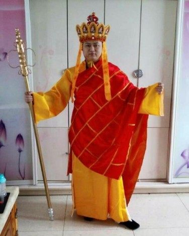 西游记乳胶面具服装帽子兵器特价包邮八戒假肚皮和沙僧佛珠