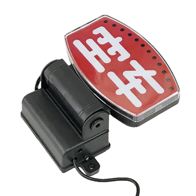 优利酷新款led出租车空车灯拉活灯的士usb三根线点烟器语音可选