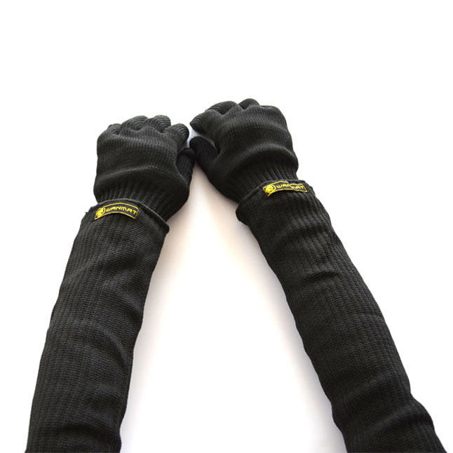 万马堂 防割护臂防割护腕1双 护臂钢丝 战术防身护具护臂护腕