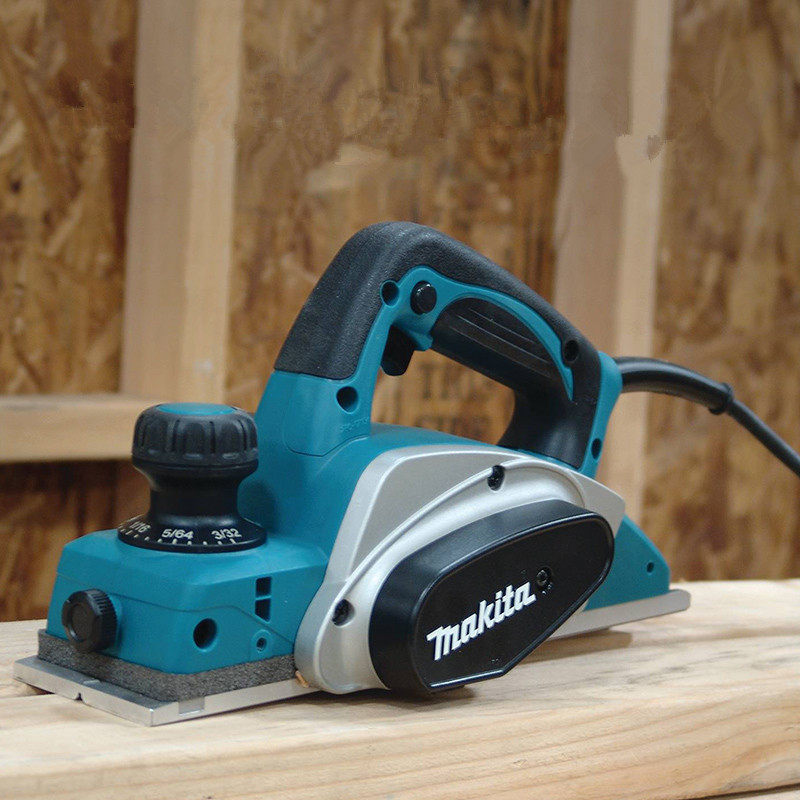正品牧田makita电刨大功率家用多功能手提木工手推电刨