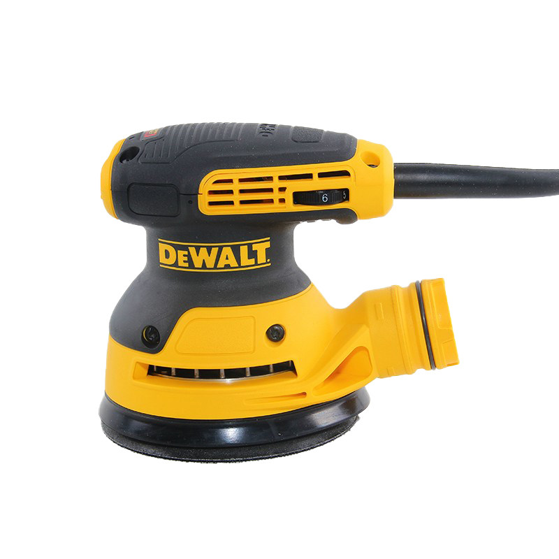 正品得伟dewalt125mm偏心手持砂磨机砂纸纸机光机砂纸机