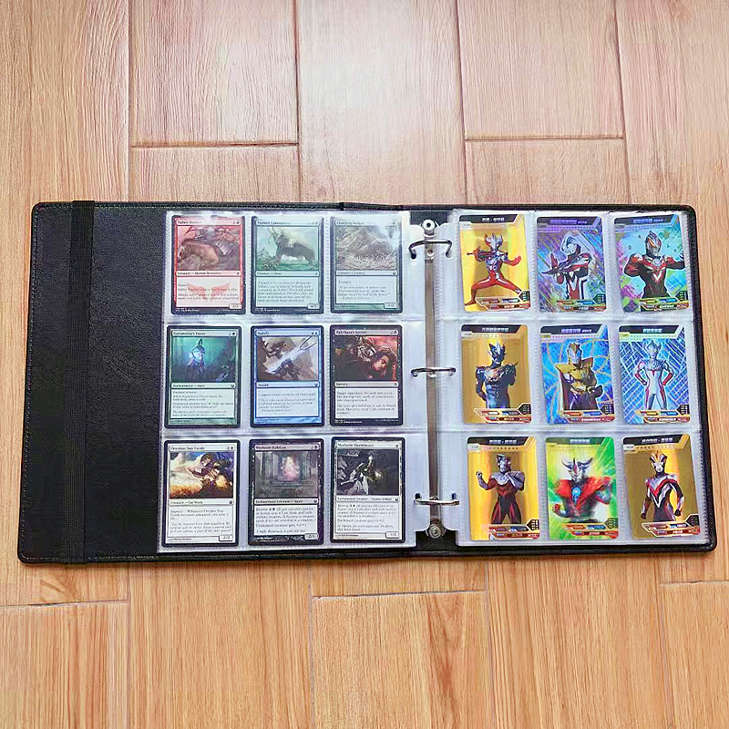 卡册9格卡牌收纳专辑卡奥特曼卡收藏册集卡片动漫挂件