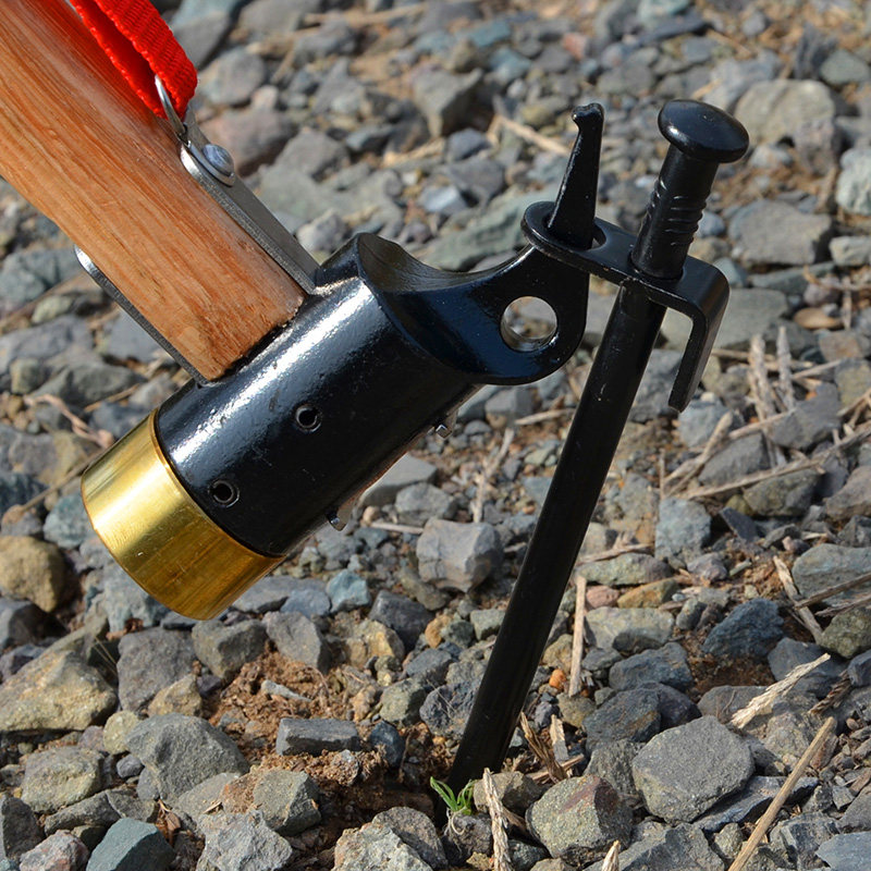 户外登山野营加长加粗钢铁天幕帐篷地钉 沙滩地丁雪地钢钉 20cm