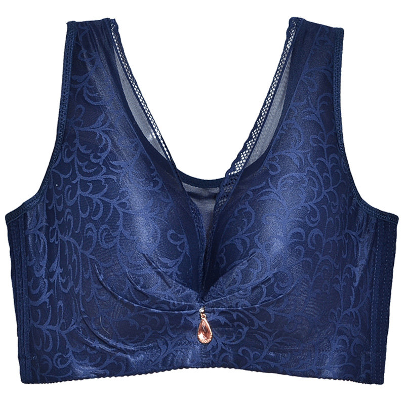 大码内衣女200斤胖mm文胸收副乳加肥加大胸罩有钢圈胖人胖子聚拢