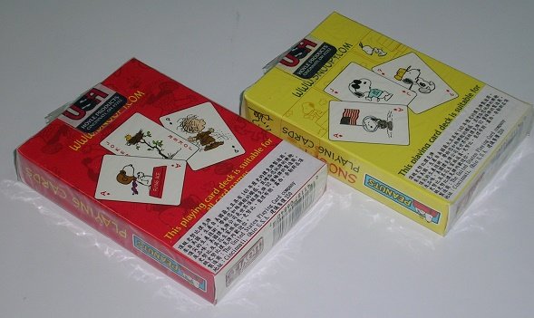 美国原装进口hoylepeanutssnoopy史努比克牌扑克