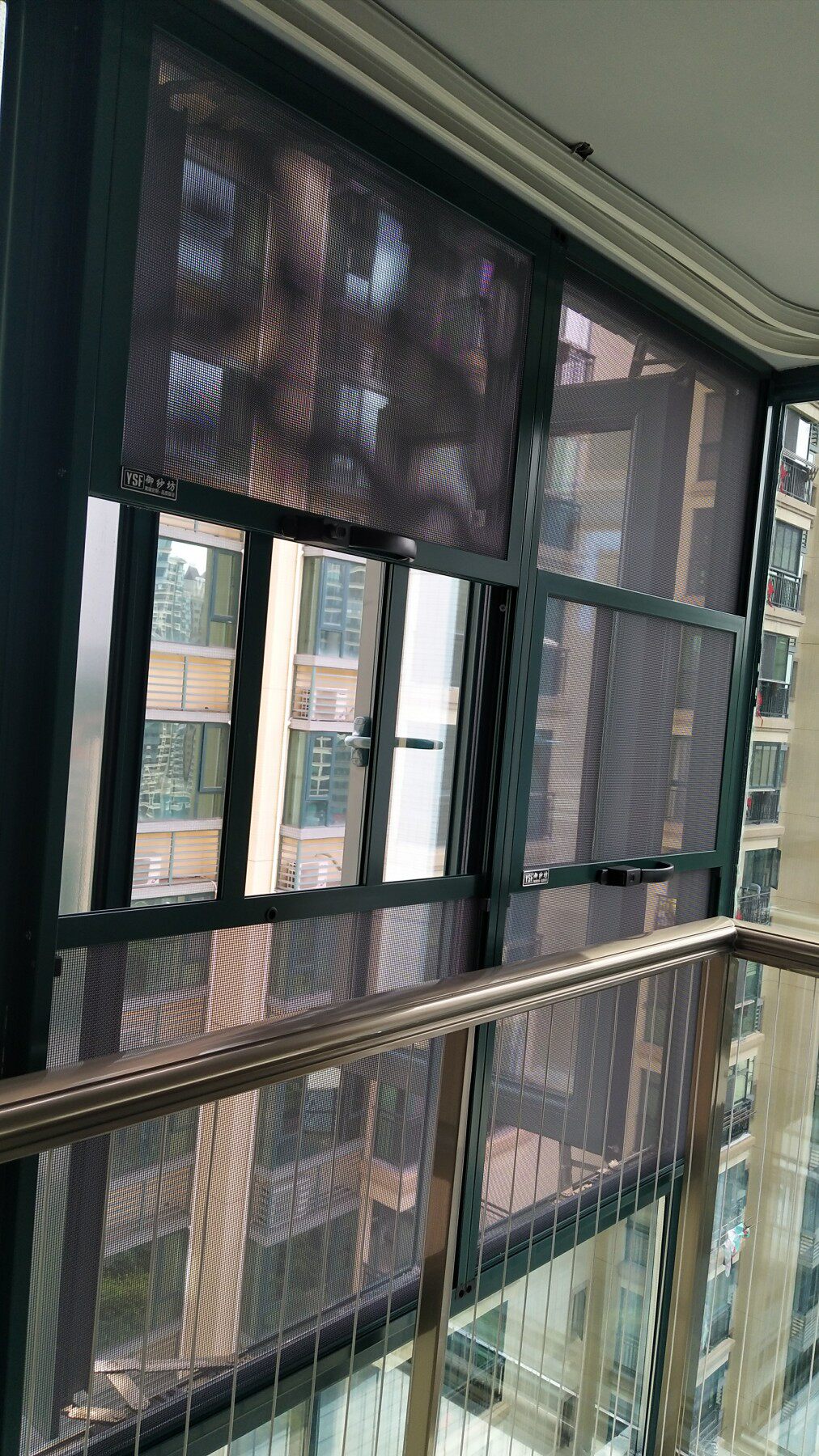 金刚纱窗长沙防盗不锈钢加厚铝材加粗轨道包安装纱窗