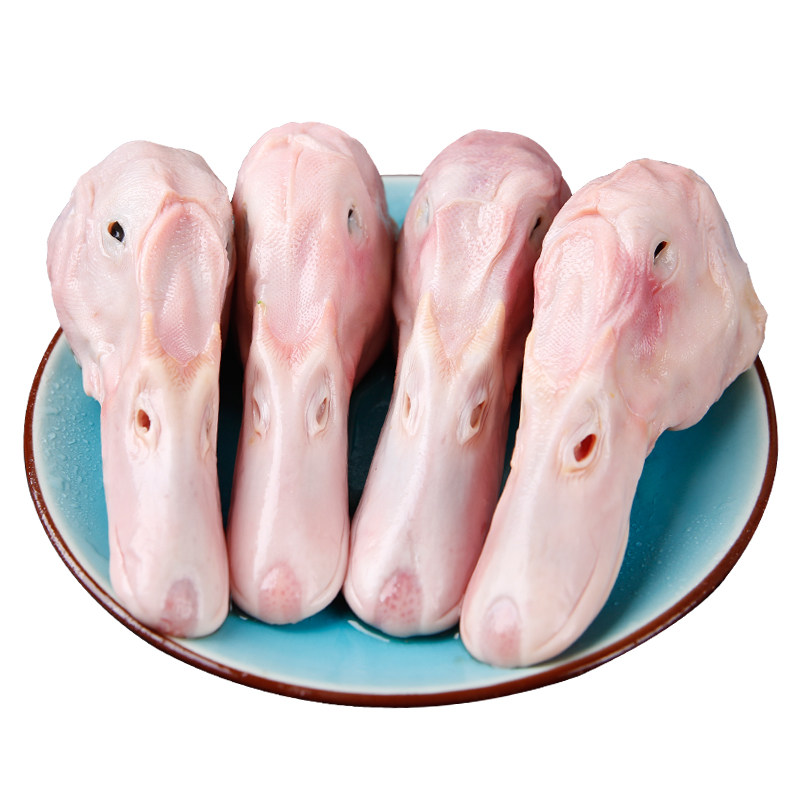 榆鸭头生冷冷冻鸭肉新鲜生鲜鸭货麻辣鸭头零食鸭肉