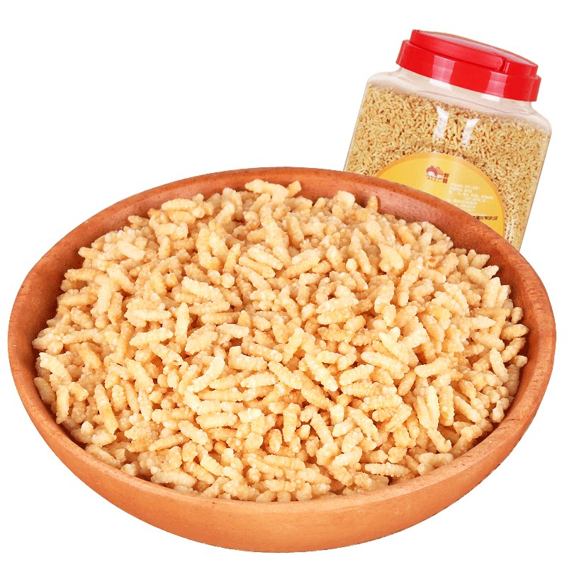 野娃安庆特产香脆食品美食零食品小吃新鲜现炒农家糯米炒米1100g