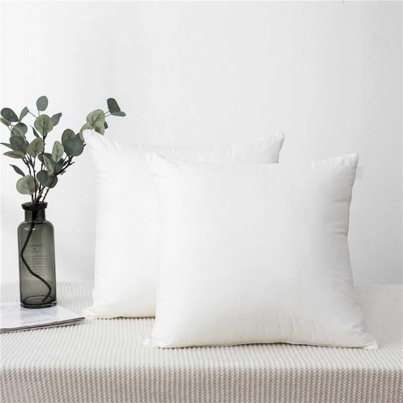 枕芯家纺全棉靠垫芯抱方垫芯十字绣方枕芯成人单人枕头